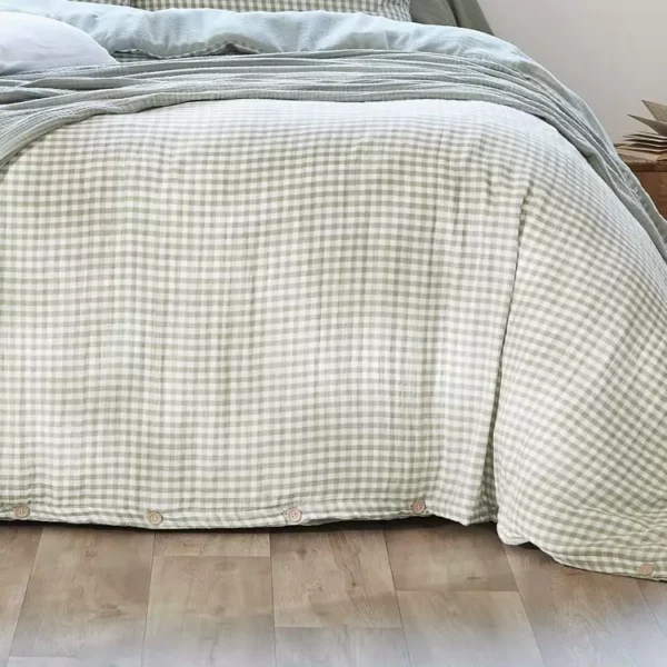Housse de Couette Vichy – L’Effet Papillon (sans taie) – Image 6