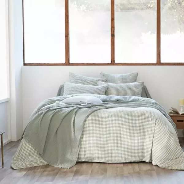 Housse de Couette Vichy – L’Effet Papillon (sans taie)